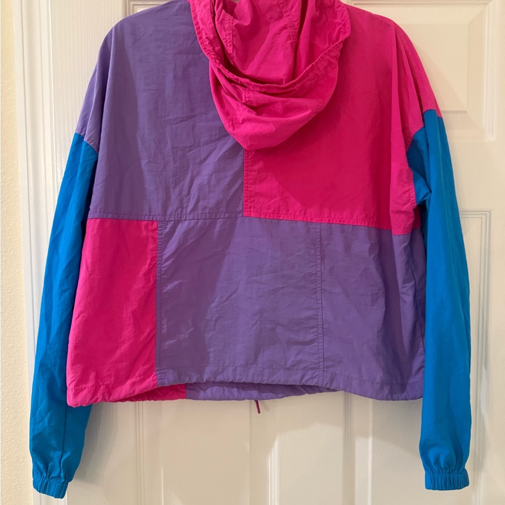 VTG aLab Colorful Ladies Windbreaker Jacket - Picture 5 of 6